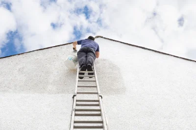 Peinture extérieure à Coatascorn — façades et ravalement